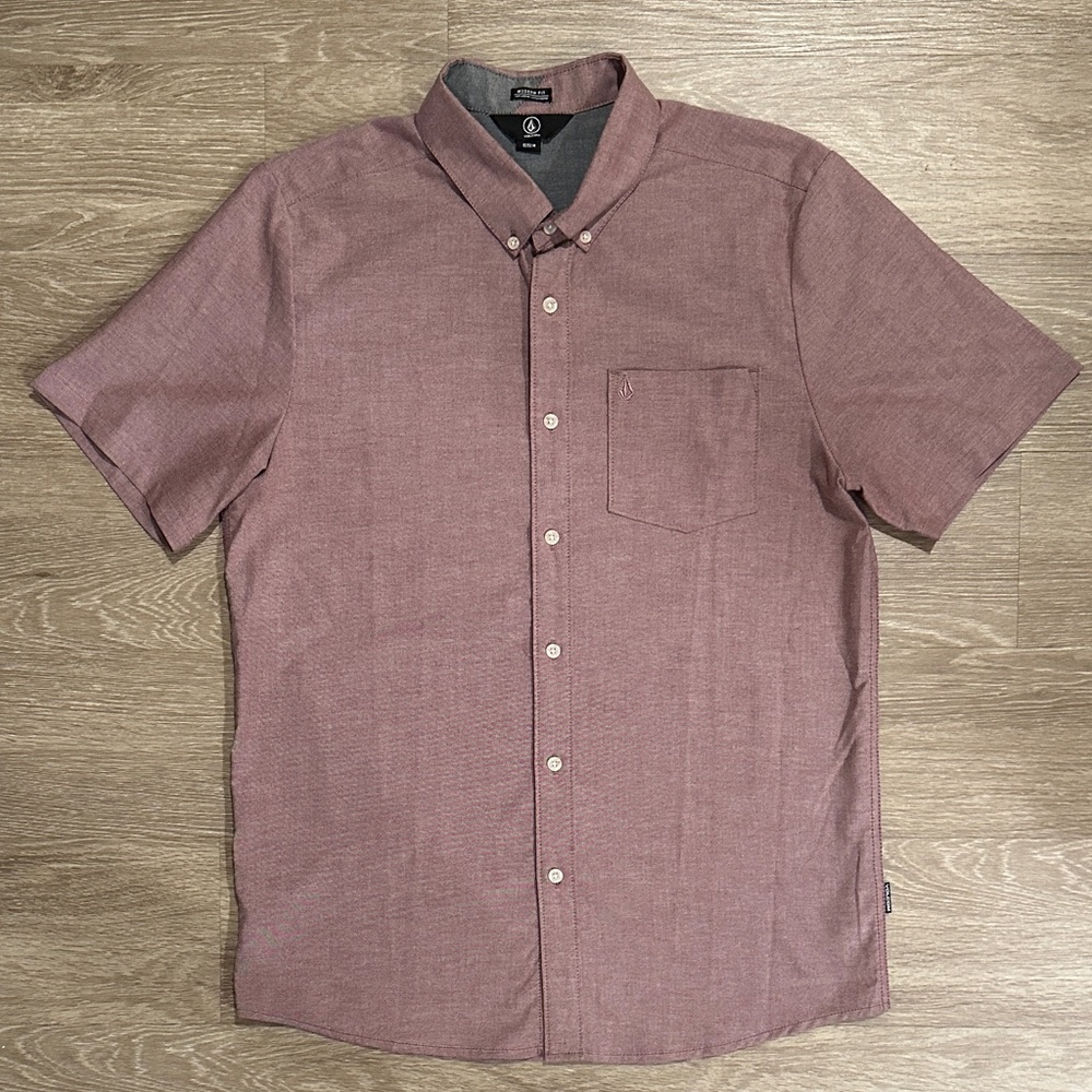 Volcom Men’s Woven S/S Shirt (Medium)